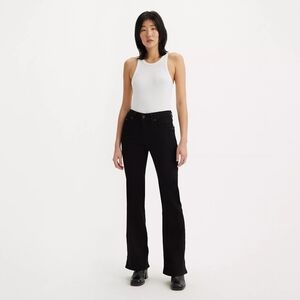 Levi's 726 high rise flare jeans